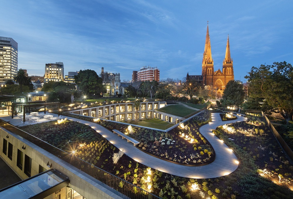 melbourne architettura copertura verde