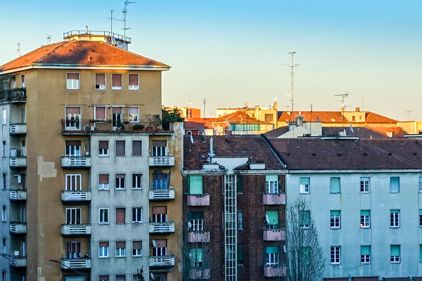 Edilizia residenziale a Milano