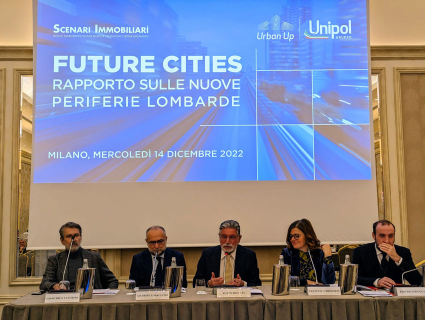 Il convegno di Scenari Immobiliari in collaborazione con Urban Up|Gruppo Unipol 