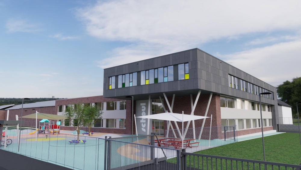 Render-ampliamento-scuola-a-Kiem-Lussemburgo.-Studio-di-architettura-Perry-Weber-e-Associati-–-Committente-Ville-de-Luxembourg