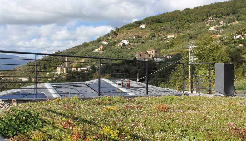 Bioedilizia con copertura fotovoltaica