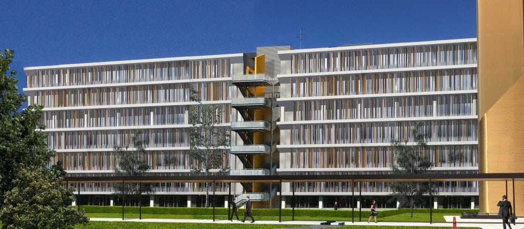 Rendering edificio in Viale Fulvio Testi 280 a Milano