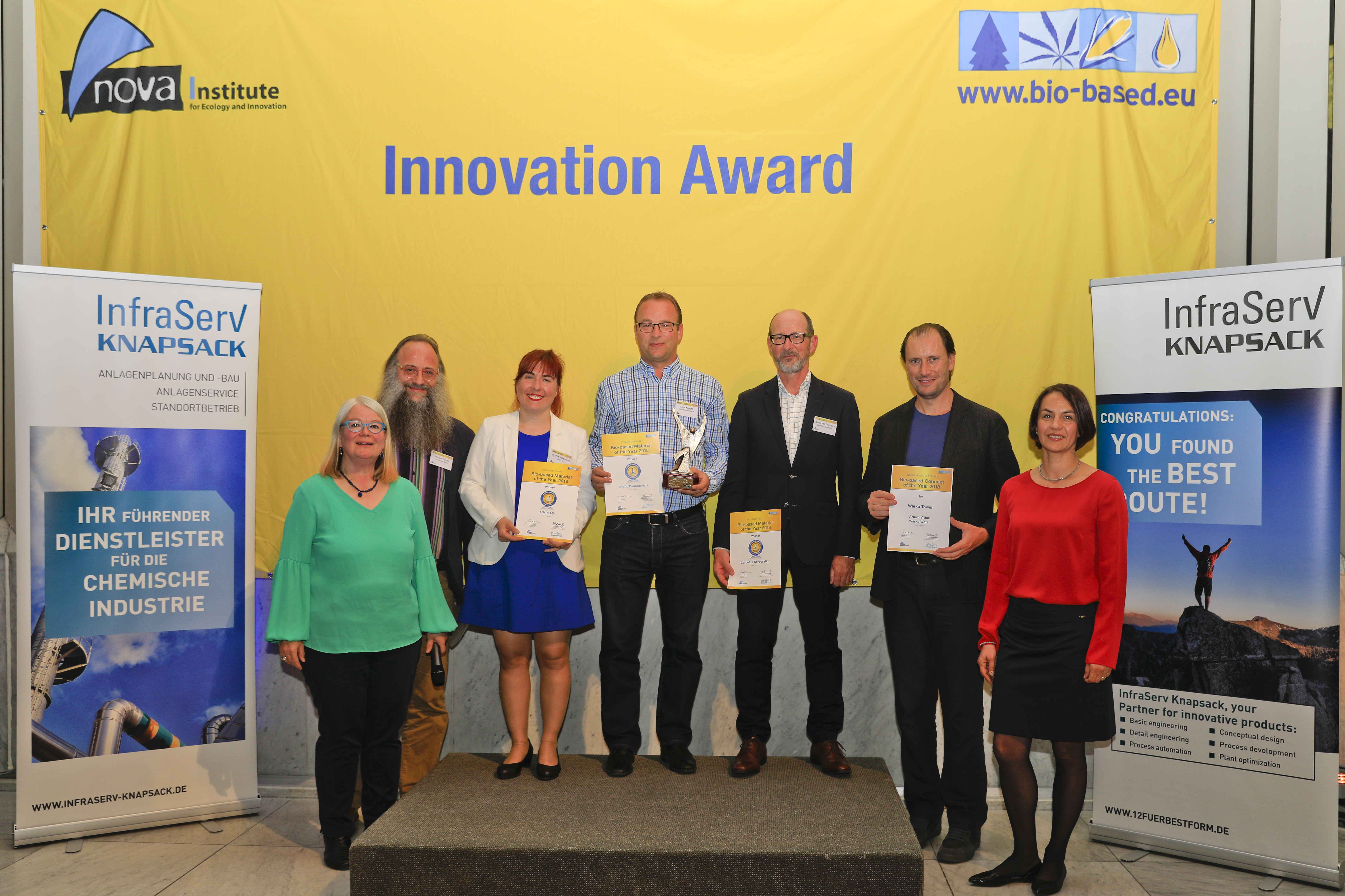 Innovation Award Bio-based Material of the Year 2018 