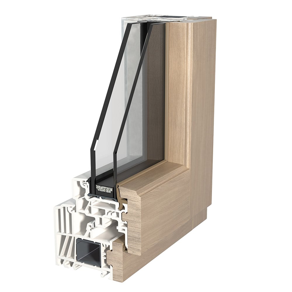 finestra legno pvc