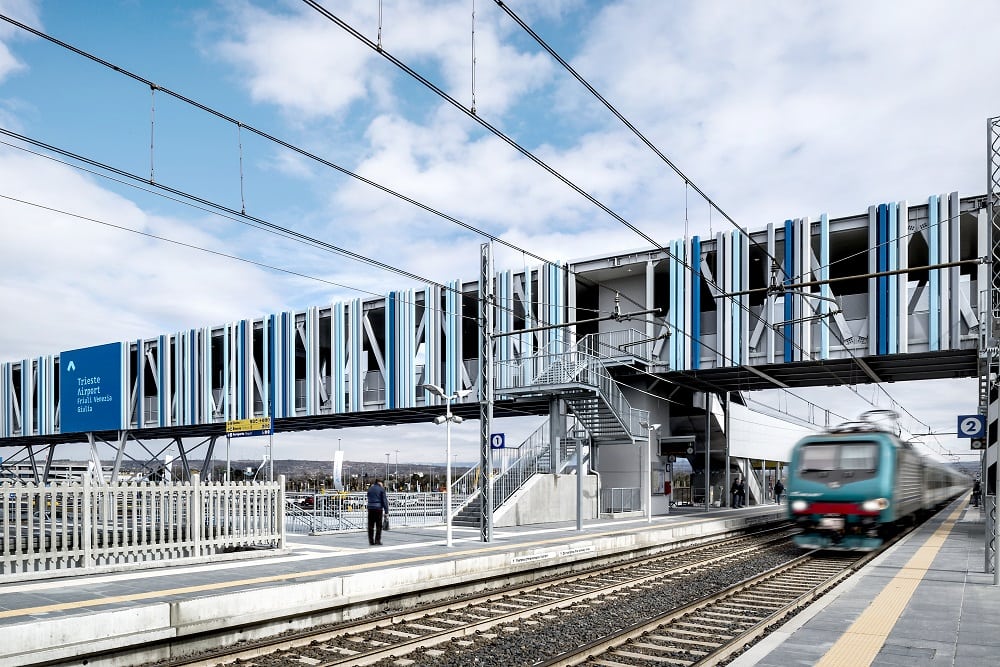 aeroporto trieste passerella