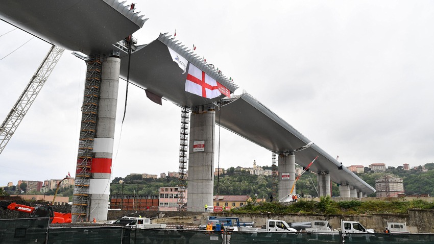 Il nuovo ponte di Genova