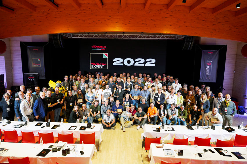 Foto di gruppo a Faraone Expert 2022