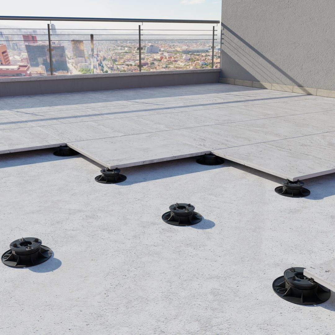 Mapei | Pp level Duo Maxi, la nuova gamma completa di supporti regolabili per pavimenti sopraelevati