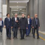 Da sinistra: Filippo Colonna, Vincenzo Colonna, Stefano Bonaccini, presidente regione Emilia-Romagna, Jacopo Colonna e Mario Paganelli