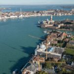 Cantiere di riqualificazione dell’ex Hotel Bauer a Venezia