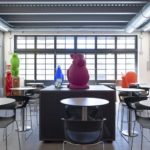 Opere d'arte e design anche per la zona ristoro