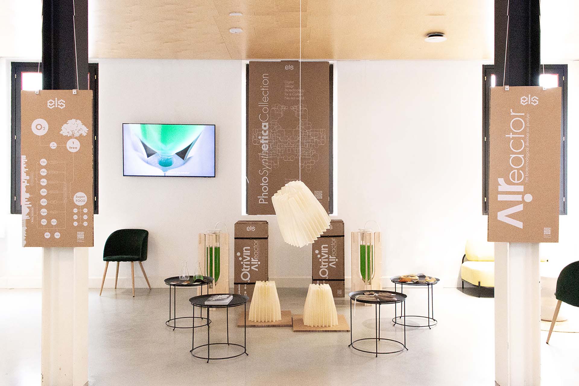 Esposizione dei prodotti di ecoLogicStudio