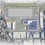 Planimetria dell'area in cui è inserito l'e-building