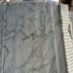 Il bollitore elettrico Plissè di Alessi replicato in marmo Fum da Angelo Marble Studio