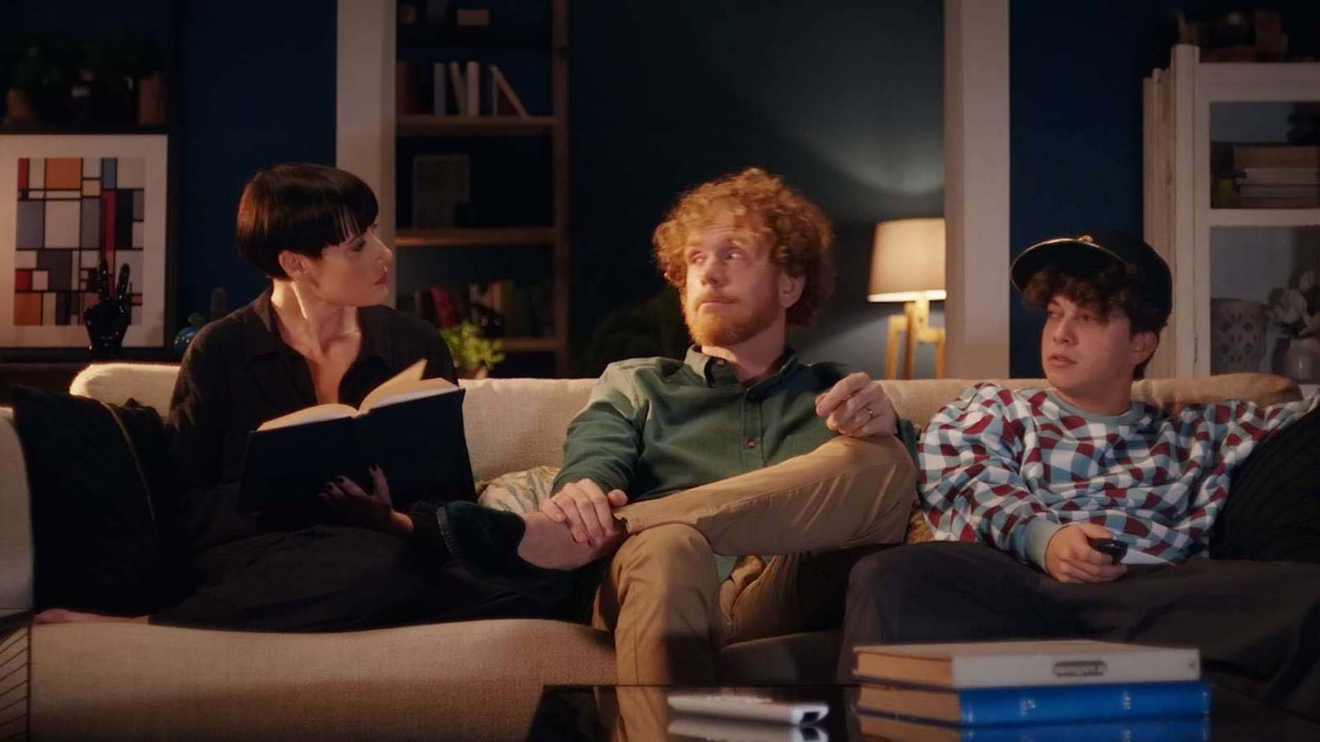 I tre protagonisti della prima campagna pubblicitaria Midea