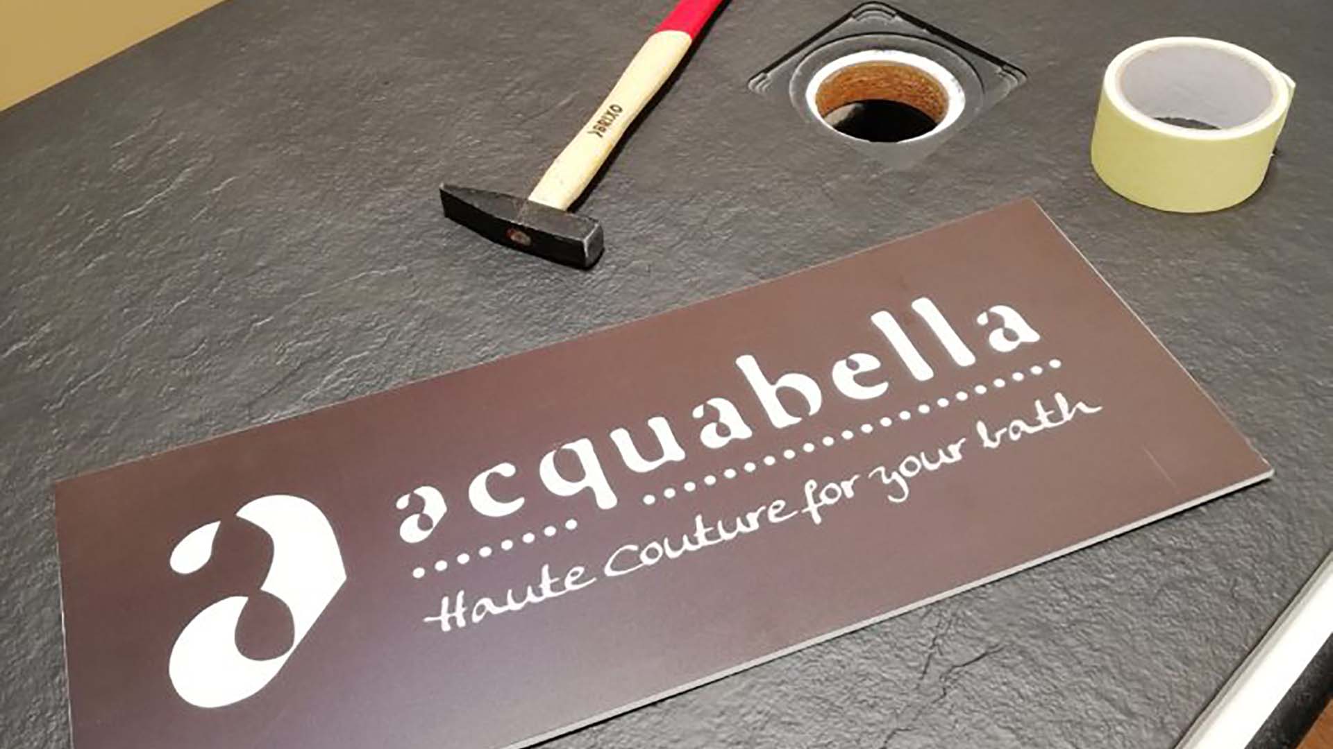 Logo Acquabella azienda produttrice di elementi per il bagno