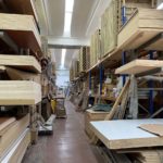 BigMat Lazio amore legnami scaffali della zona legname