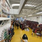 BigMat Lazio amore legnami reparti visti dall'alto