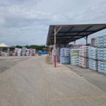 BigMat Lazio ecos materiali per l'edilizia nel piazzale esterno