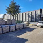 BigMat Umbria Lapis piazzale esterno con materiale edile
