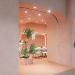 Novacolor scelto come partner dai designer di 1898 Architects per il progetto del Deuces Cafè zon ingresso del locale vista da fuori