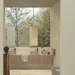 Ceramica Cielo presenta la linea Delfo, qui nella versione con due lavelli