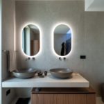 Tonalità Ivory anche per il bagno