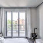 infissi Prolux Evolution appartmaneto in condominio a Vigevano particolare della camera da letto