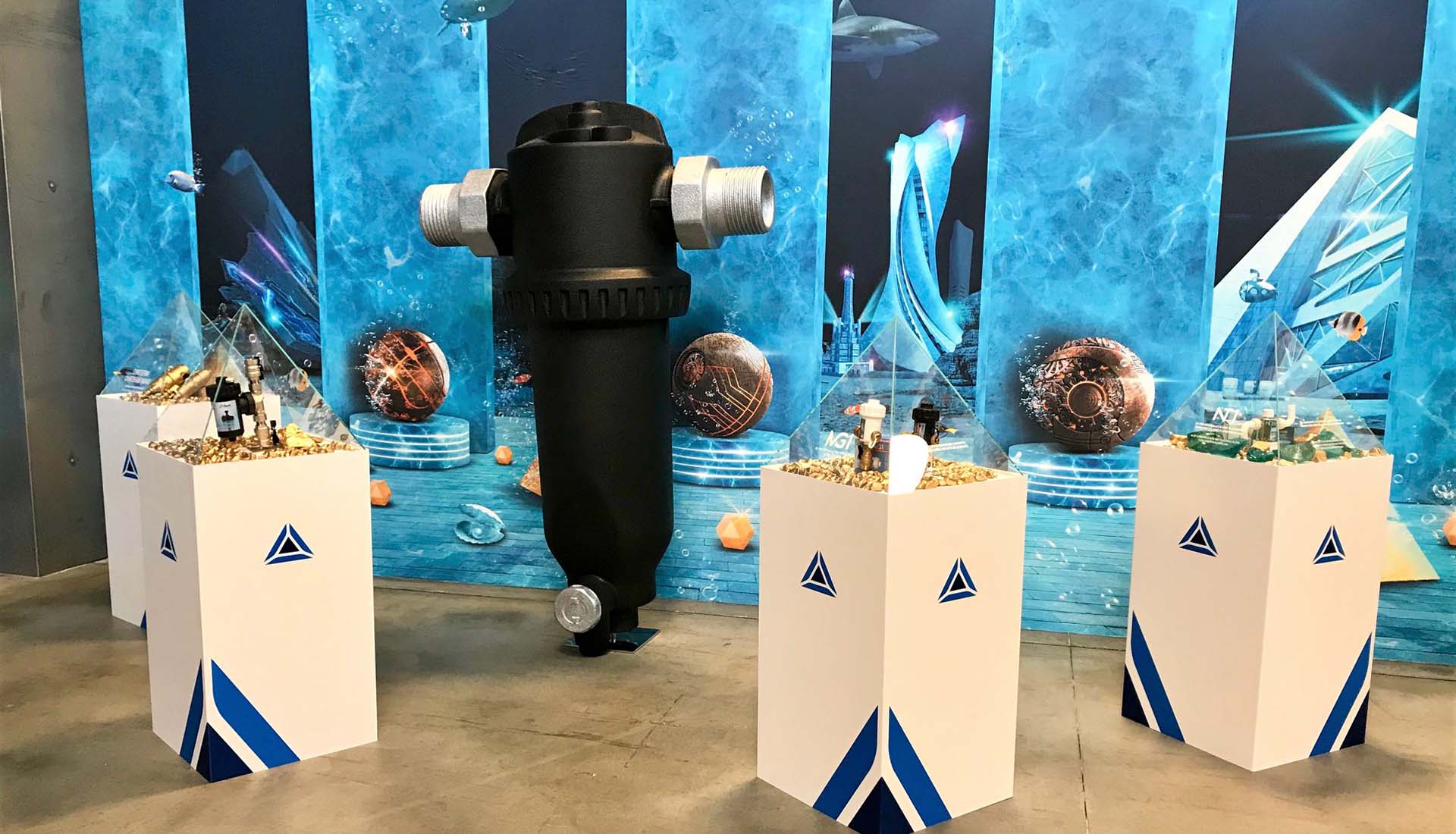 Esposizione di prodotti RBM