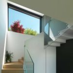 Schücoil verde esterno diventa elemento d'arredo grazie alle ampie vetrate