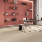 Casalgande Padana propone pavimento in legno e rivestimento corallo