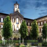 Italserramenti Il corpo principale in una suggestiva immagine serale
