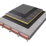 Render di stratificazioni di protezione del tetto
