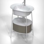 Azzurra Ceramica sere Iride mobile bianco