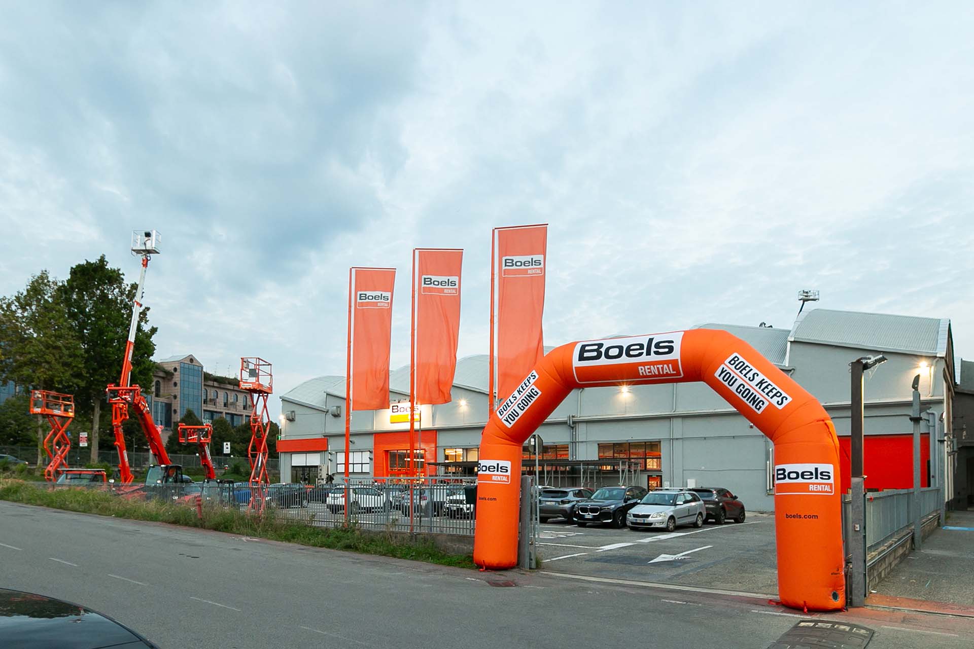 Boels ingresso dell'azienda a Bergamo