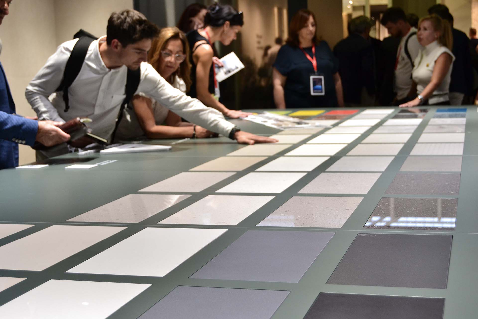 Cersaie foto di repertorio edizione 2023 la qualità della produzione italiana si tocca con mano