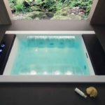 Colavene colacril angel vasca da bagno freestanding con getti a cascata
