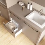 smartop sistema di arredo modulare per spazio lavanderia