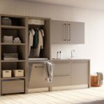 smartop sistema di arredo modulare per spazio lavanderia