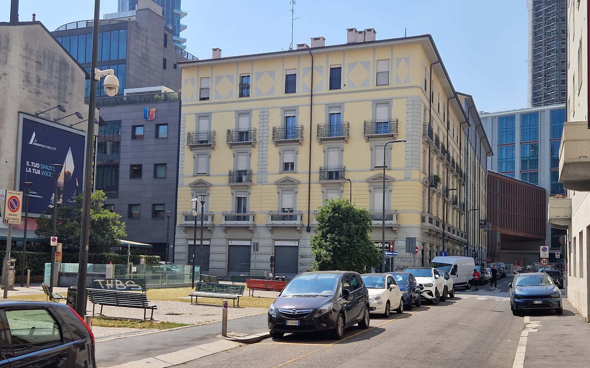 L'edificio interessato da una ristrutturazion light