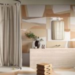 Del Conca shapes argilla per pareti dai colori caldi