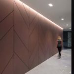 Fiandre dettagli del restyling degli interni della storica sede di Fiandre