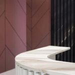 Fiandre dettagli del restyling degli interni della storica sede di Fiandre