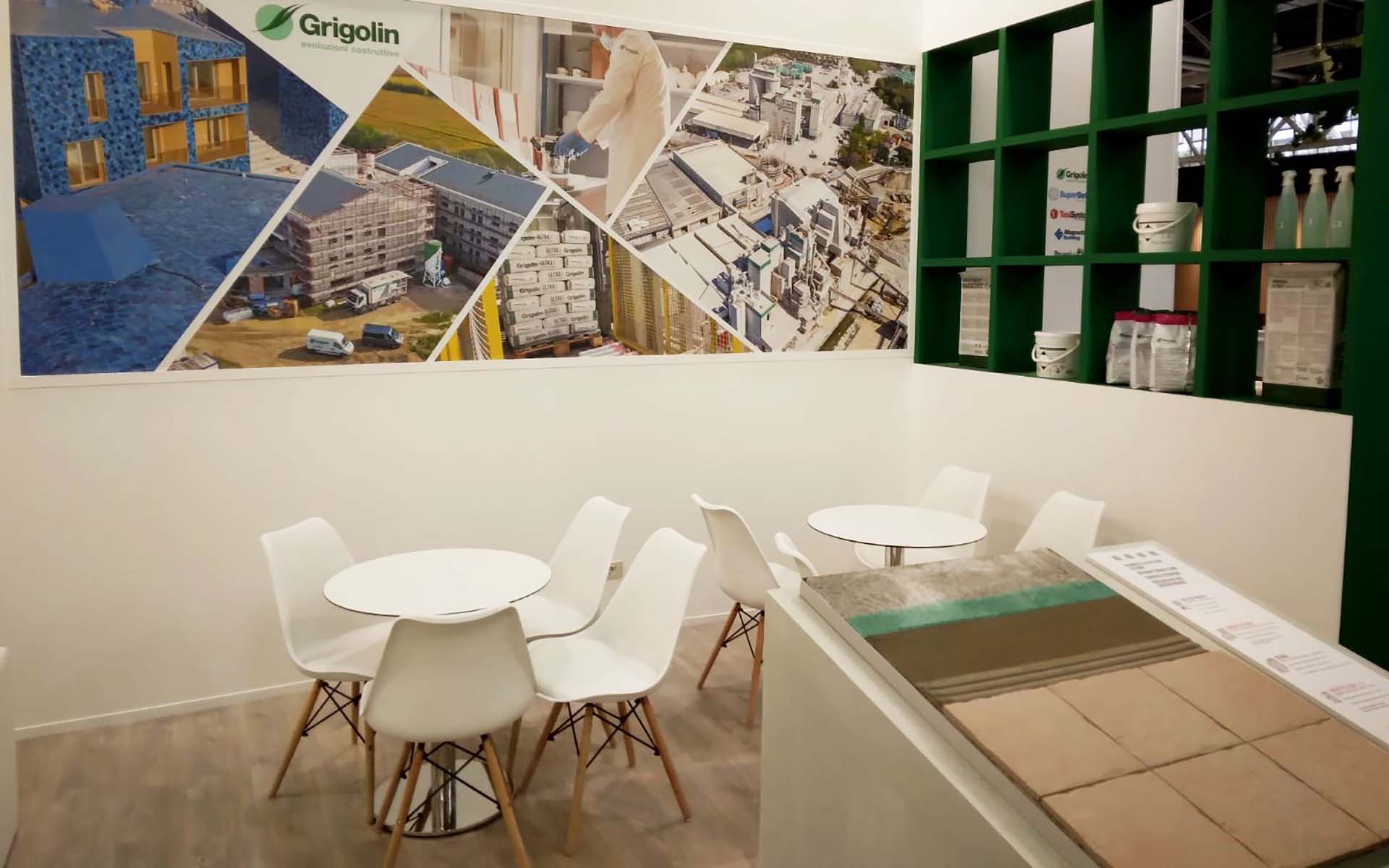 Lo stand dell'azienda a Cersaie 2022