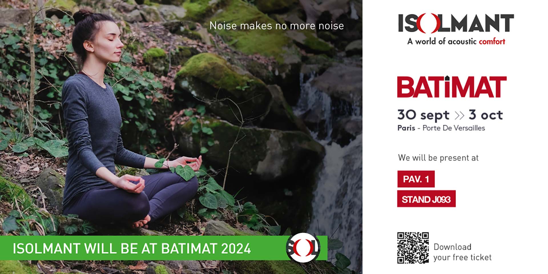 Isolmant invito a visitare Batimat