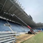 Lavori al Gewiss Stadium