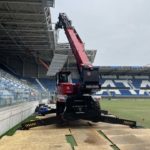 Lavori al Gewiss Stadium