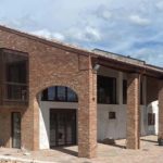Podere Cinghio mentre i lavori sonop in corso
