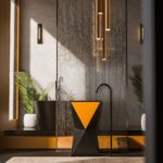 nuovo e affascinante lavabo freestanding firmato Tonino Lamborghini