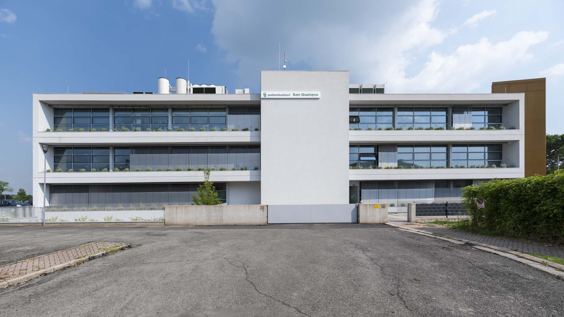 prodotti Vimar nella struttura San Gaetano Clinica e Ricerca a Thiene